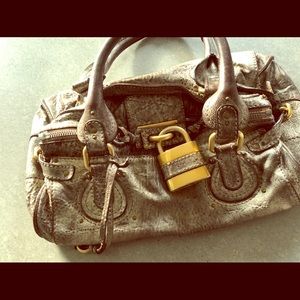 Chloe Paddington Light Pewter Metallic Medium